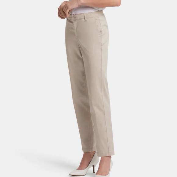 Charter Club Pants - Charter Club Straight-Leg Pants in Light Beige